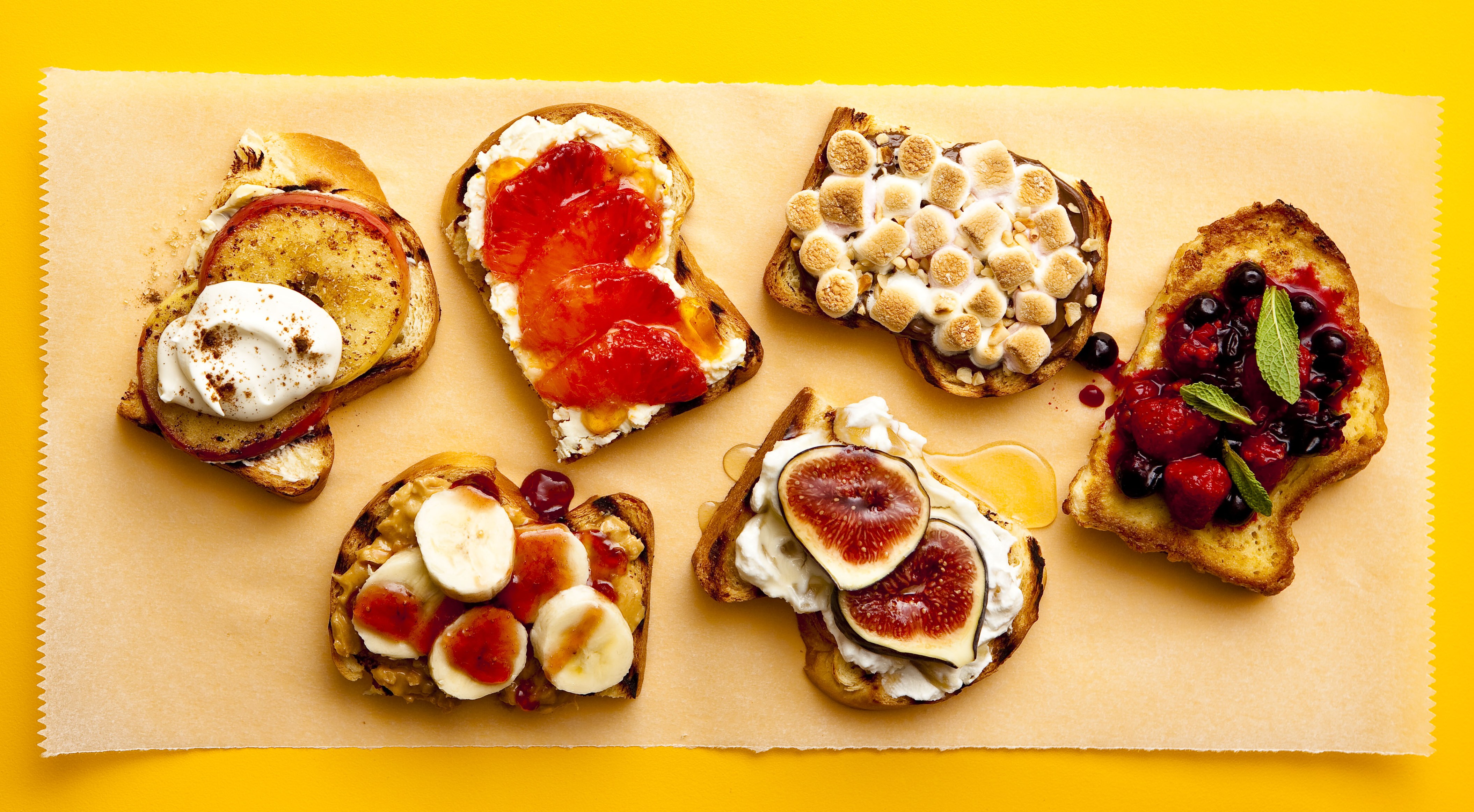 Sweet toast toppers 5 Minuti d'Inglese Inglese Gratis Ogni Giorno