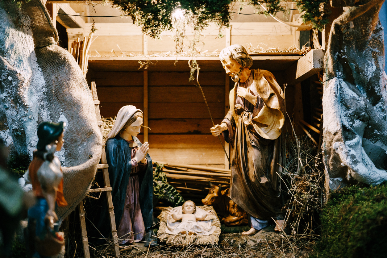 Toy figurines – the birth of Jesus Christ